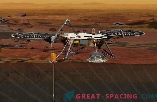 La missione su Marte forerà il terreno per ottenere informazioni 