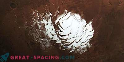 Mis on peidetud Marsi lõunapoolse polaari alla