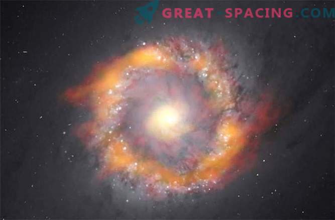Come determinare il peso di un buco nero - un mostro di una galassia a spirale?