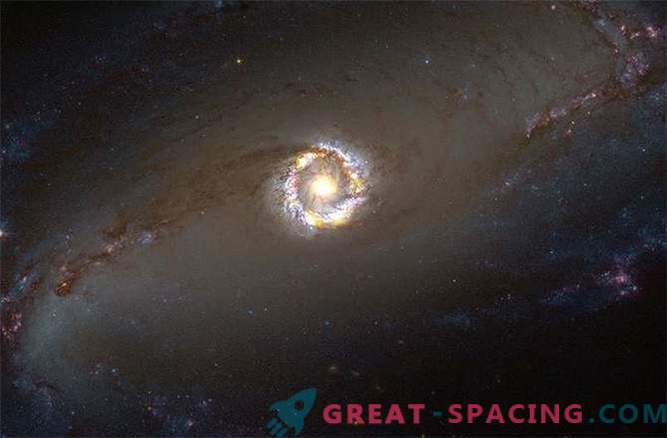 Come determinare il peso di un buco nero - un mostro di una galassia a spirale?
