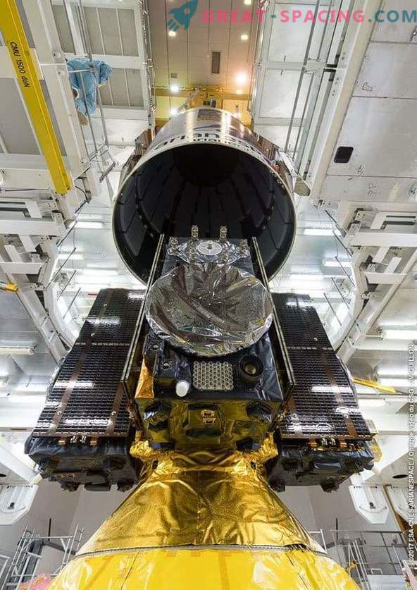 I satelliti Galileo si preparano al lancio martedì.