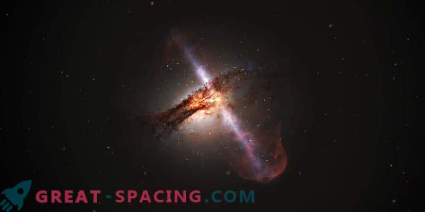 I ricercatori hanno catturato un incredibile buco nero supermassiccio