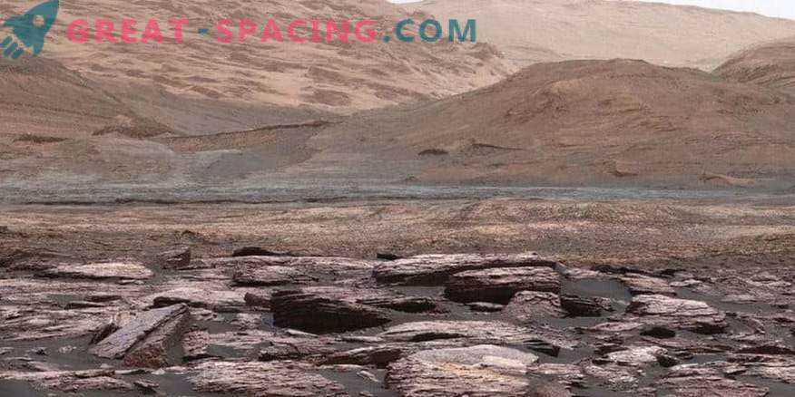 Curiosity ha scoperto strane rocce viola su Marte