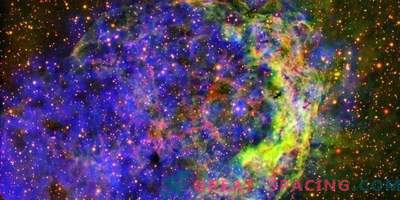 Foto del cosmo: Star gas bubble