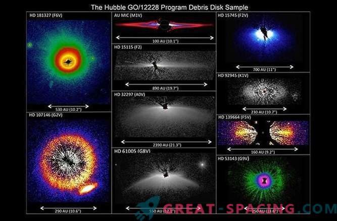 Hubble ha visto una tremenda polvere di stelle: foto