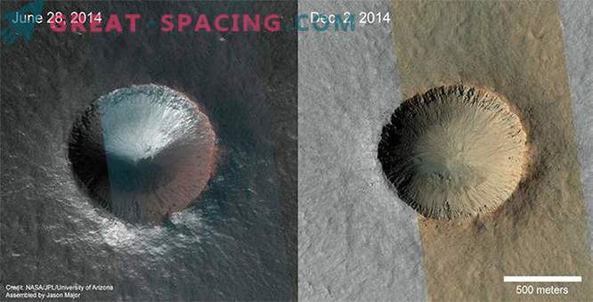 Un'ispezione ravvicinata del veicolo spaziale ha rilevato cambiamenti su Marte