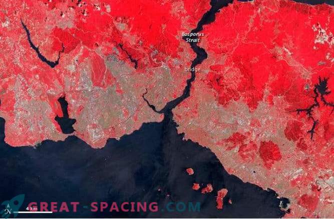 Pianificazione urbana: città dallo spazio