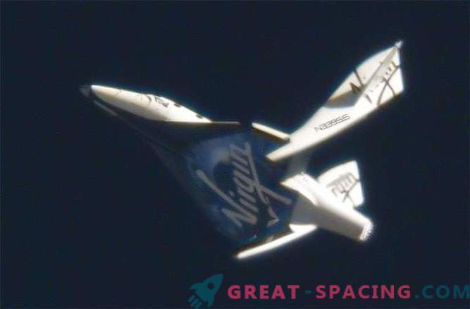 Il motore spaziale SpaceShipTwo non era la causa dell'incidente