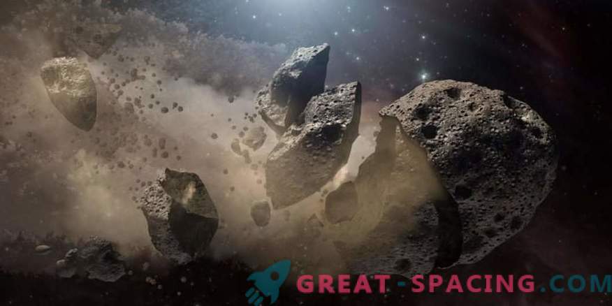 Trovato la più antica famiglia di asteroidi