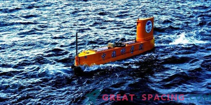 La nave automatica cinese lancia piccoli razzi per scopi scientifici