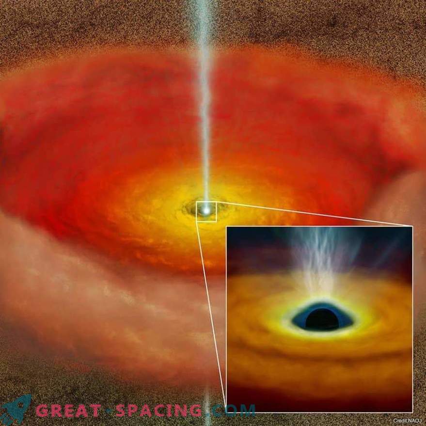 La rotazione dei buchi neri genera getti ad alta velocità?