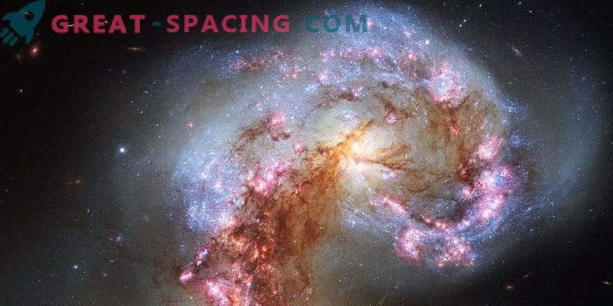 Materiale organico trovato in Antenna Galaxy