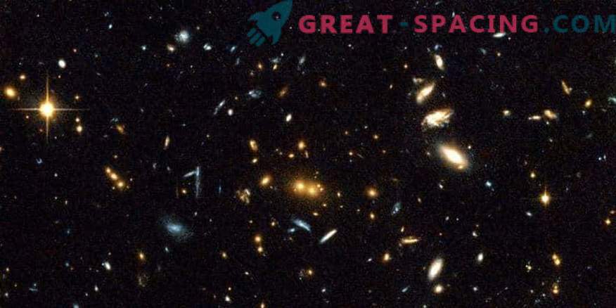 Incredibili risultati di collisione di cluster galattici