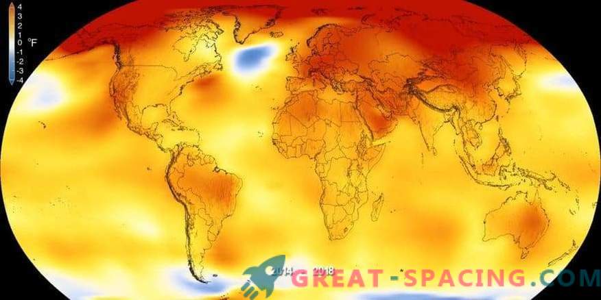 2018 è stato il quarto anno più caldo della storia