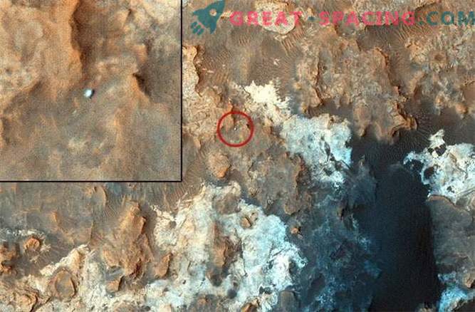 Il rover su Marte cessò di lasciare tracce sulla superficie di Marte