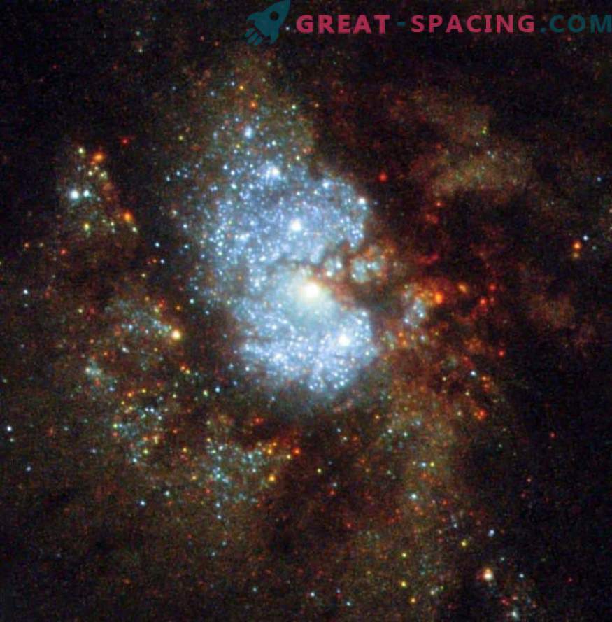 Galassia nascosta di Hubble