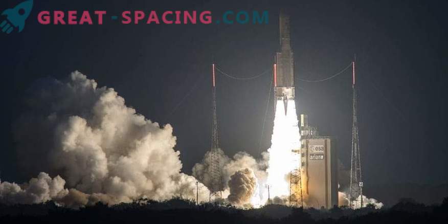 I satelliti del missile Ariane-5 hanno commesso un errore con la posizione