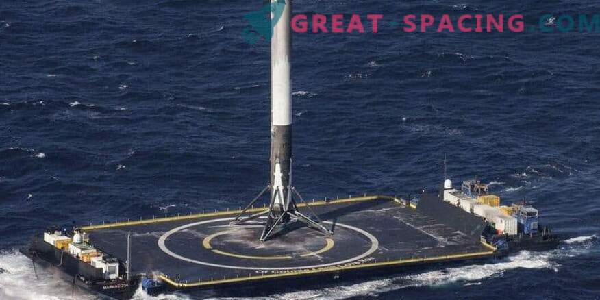 Il ritorno di successo di un razzo SpaceX dopo un lancio militare