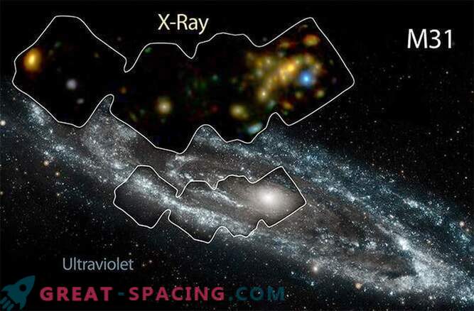 La galassia di Andromeda viene riscaldata da 