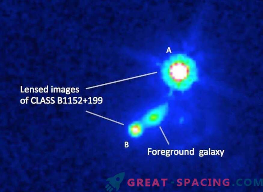 Gli scienziati trovano il campo magnetico di una galassia remota