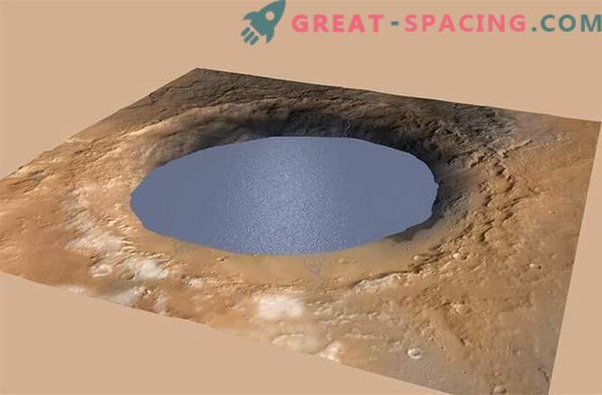 Il cratere del Monte Sharp su Marte sono i resti di un antico lago